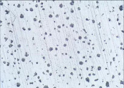 「ダクタイル鋳鉄の球状黒鉛鋳鉄」の写真