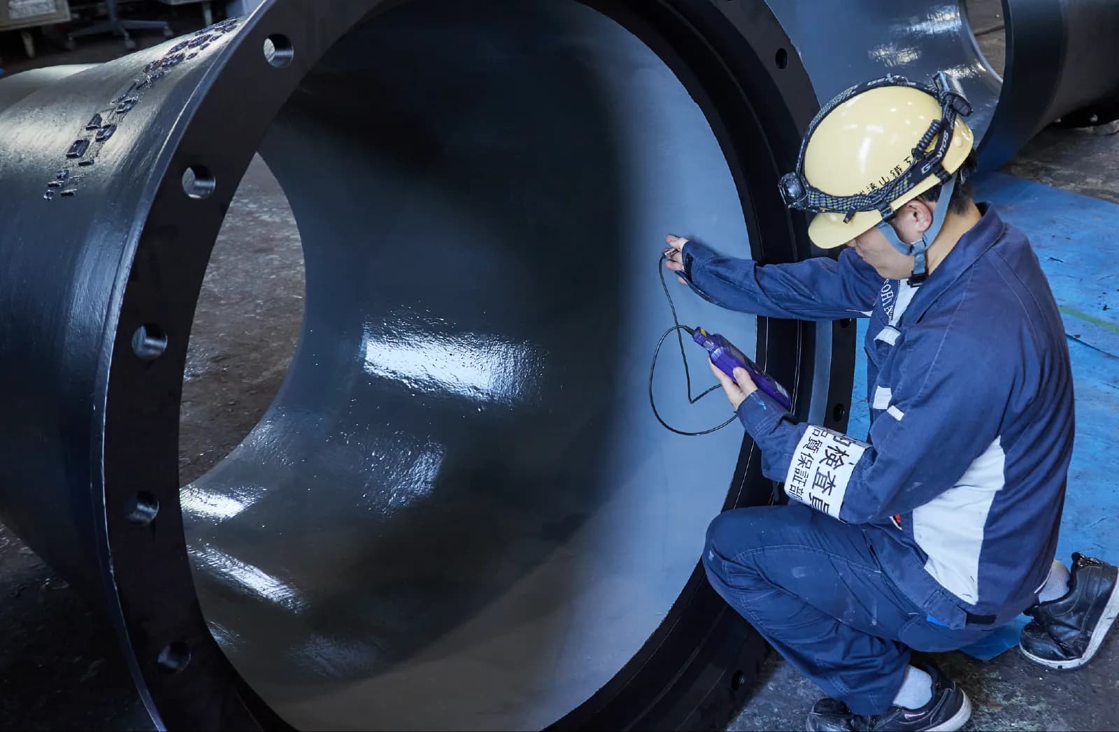 塗装検査の写真